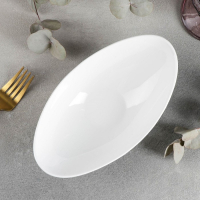 Салатник фарфоровый Wilmax Olivia, 20,5×11,5 см, цвет белый Салатник фарфоровый Wilmax Olivia, 20,5×11,5 см, цвет белый