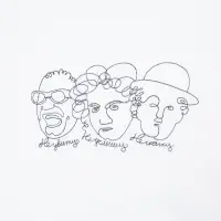 Свитшот &laquo;Три автора&raquo;, белый, размер M