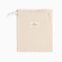 Мешочек текстильный Этель ECO, цв. молочный, 27х34 см, 70% хл, 30% лён, 190 г/м2