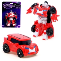 Робот &laquo;Автобот&raquo;, трансформируется, цвет красный