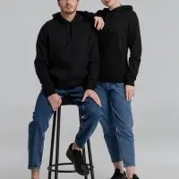 Толстовка с капюшоном Slam 320, черная, размер M Толстовка с капюшоном Slam 320, черная, размер M