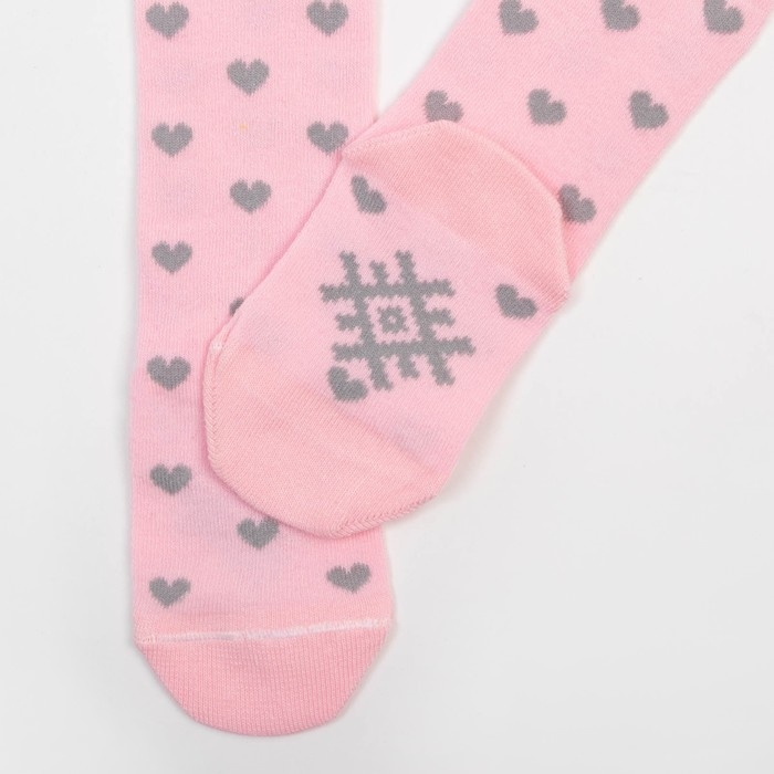Колготки детские KAFTAN Колготки детские KAFTAN "Сердечки" 104-110 см, розовый
