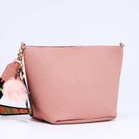 Сумка кросс-боди на молнии, цвет розовый Сумка кросс-боди на молнии, цвет розовый