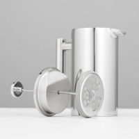 Френч-пресс из нержавеющей стали &laquo;Моко&raquo;, 1 л, цвет хромированный