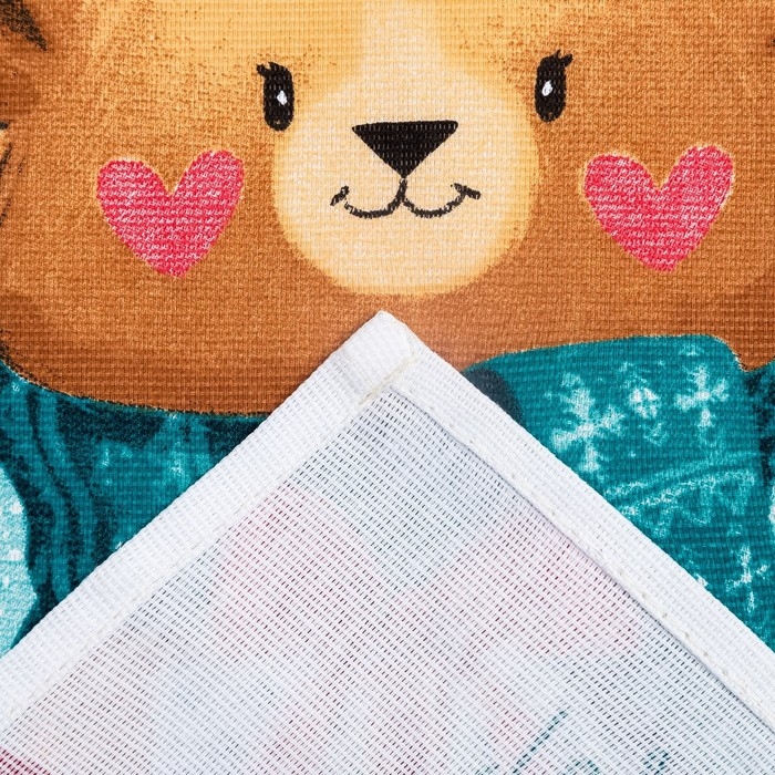 Набор кухонных полотенец &laquo;Новогодняя Сказка праздник в городе&raquo; 35х60см-2шт, 100% хлопок