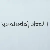 Футболка женская I Look Fabulous, голубая, размер L