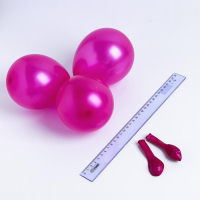 Шар латексный 5", металл, набор 100 шт., водные бомбочки, цвет фуксии Шар латексный 5", металл, набор 100 шт., водные бомбочки, цвет фуксии