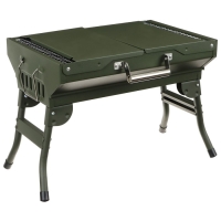 Мангал-барбекю Maclay, 45х30х35 см, цвет хаки