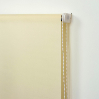 Штора рулонная 120&times;180 см (с учётом креплений 3,5 см), цвет кремовый