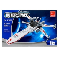 Конструктор &laquo;Космос. Звёздный истребитель-Х&raquo;, 229 деталей