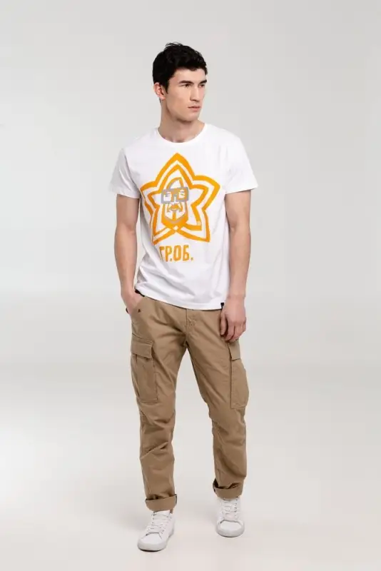 Футболка &laquo;Меламед. Егор Летов&raquo;, белая, размер S