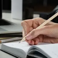 Карандаш незаточенный Draft Craft, белый