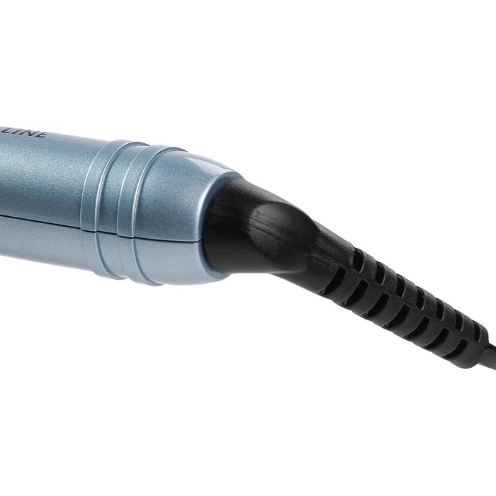 Стайлер Galaxy LINE GL 4666, 80 Вт, d=22 мм, до 200&deg;С, керамическое покрытие, чёрно-голубой