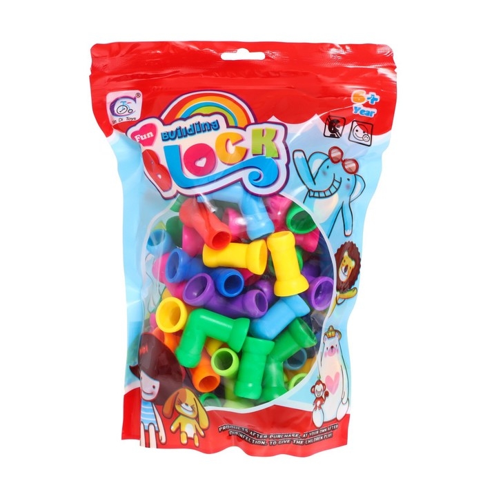 Конструктор обучающий &laquo;Забавные трубочки&raquo;