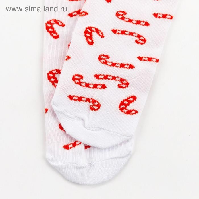 Новый год.Колготки Крошка Я "Оленёнок", белый, рост 68-74 см