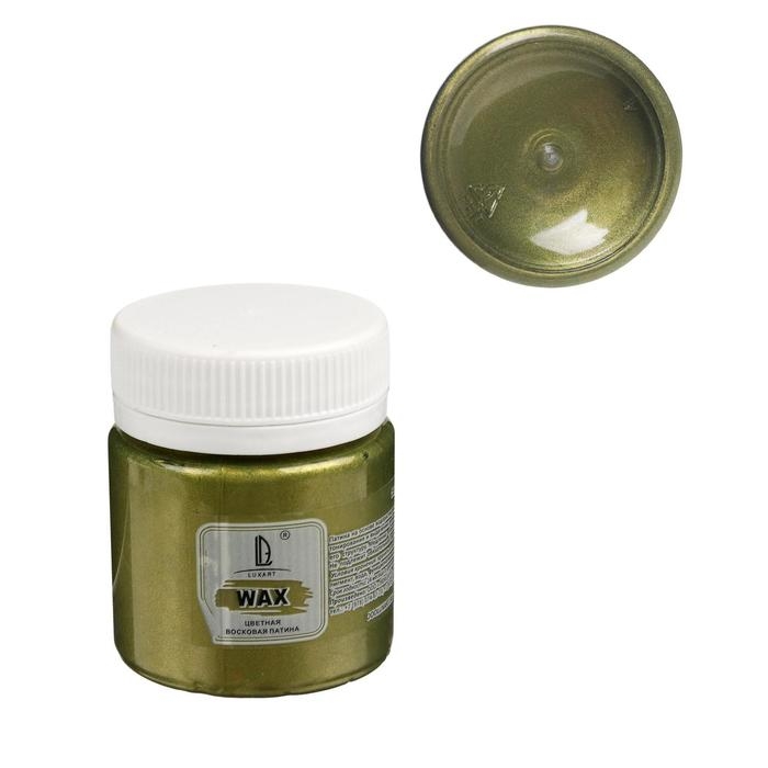 Воск для патинирования LuxWax, 40 мл, золото зелёное Воск для патинирования LuxWax, 40 мл, золото зелёное