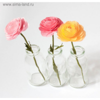 Бумага для упаковки и поделок, гофрированная, желтая, лимонная, однотонная, двусторонняя, рулон 1 шт., 0,5 х 2,5 м