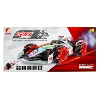 Машина радиоуправляемая &laquo;Формула&raquo;, работает от аккумулятора, эффект дыма, свет, цвет белый