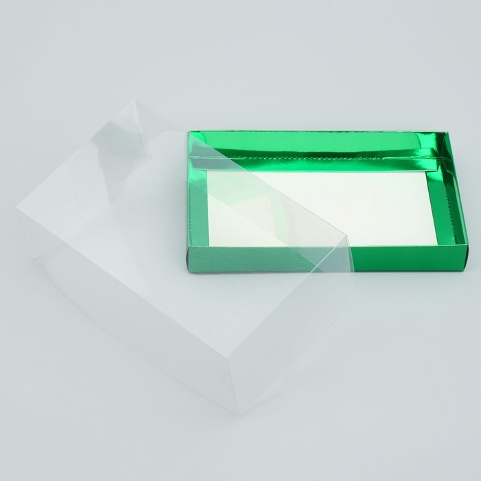 Коробка кондитерская «Зелёная», 22 х 8 х 13.5 см Коробка кондитерская «Зелёная», 22 х 8 х 13.5 см