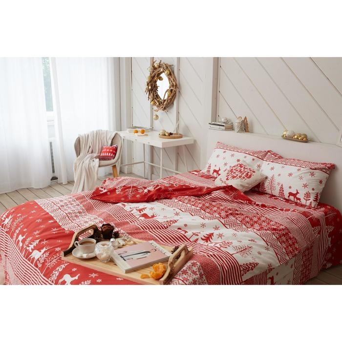 Постельное белье LoveLife 1,5сп "Reindeer" 143*215см,150*225см,50*70см-2шт