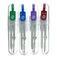 Циркуль металлический GLOBUS, L - 125 мм, в пенале, МИКС Циркуль металлический GLOBUS, L - 125 мм, в пенале, МИКС