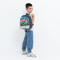 Рюкзак детский на молнии «Выбражулька», цвет синий Рюкзак детский на молнии «Выбражулька», цвет синий