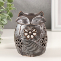 Подсвечник керамика на 1 свечу "Лисёнок" коричневый 7,5х7,5х11 см Подсвечник керамика на 1 свечу "Лисёнок" коричневый 7,5х7,5х11 см