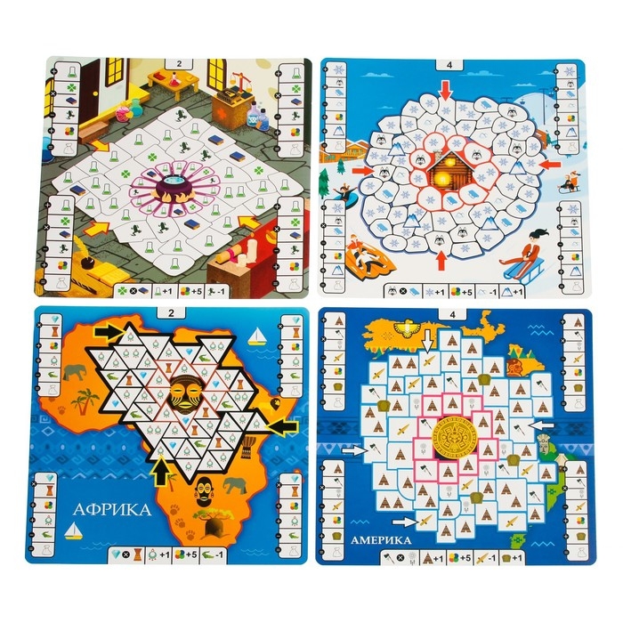 Настольная игра &laquo;Битва за цвет&raquo;, 2-4 игрока, 8+