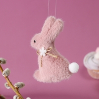 Мягкая игрушка &laquo;Зайчик&raquo; на подвесе, 11 см, цвет МИКС