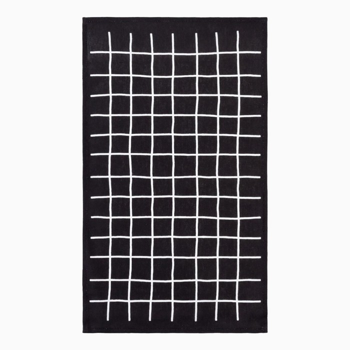 Набор кухонных полотенец Доляна &laquo;Геометрия&raquo; 35х60см-2шт, 100% хлопок