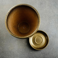 Горшок цветочный "Золото" с поддоном, 8л Горшок цветочный "Золото" с поддоном, 8л