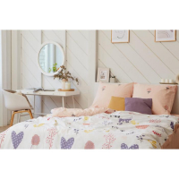 Постельное белье "Этель" евро Flower garden 200 *217 см, 220*240 см, 70*70 см -2 шт