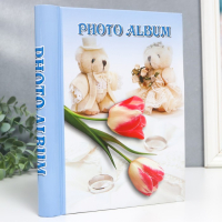 Фотоальбом магнитный 20 листов "Цветы" МИКС Фотоальбом магнитный 20 листов "Цветы" МИКС