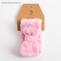 Повязка на голову &laquo;Этель&raquo; цвет розовый