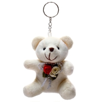 Брелок «Мишка с цветами», цвета МИКС Брелок «Мишка с цветами», цвета МИКС