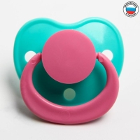 Соска - пустышка латексная ортодонтическая «Нежность», от 0 мес., цвет МИКС Соска - пустышка латексная ортодонтическая «Нежность», от 0 мес., цвет МИКС