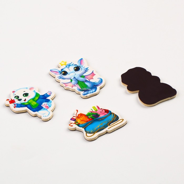 Развивающие магниты «Новый год» Развивающие магниты «Новый год»