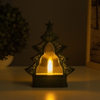 Светильник "Новогодняя елка" 3хААА зеленый 5,5х13х17см Светильник "Новогодняя елка" 3хААА зеленый 5,5х13х17см