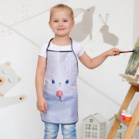 Фартук детский Этель &laquo;Зайка&raquo;, 49 х 39 см, 100% полиэстер