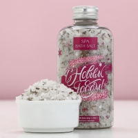 Соль для ванны с лепестками лаванды «С Новым Годом!», 370 г, ЧИСТОЕ СЧАСТЬЕ Соль для ванны с лепестками лаванды «С Новым Годом!», 370 г, ЧИСТОЕ СЧАСТЬЕ