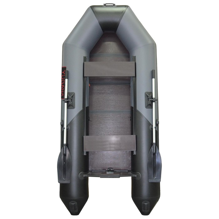 Лодка YUGANA 3000 С, слань, цвет серый/чёрный Лодка YUGANA 3000 С, слань, цвет серый/чёрный