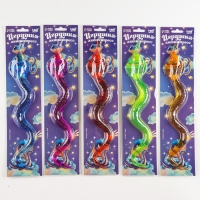 Новый год! Лизун липучка &laquo;Змея&raquo;, фасовка 200шт, на блистере