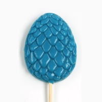 Леденец яйцо на палочке на открытке &laquo;С новым годом змейка&raquo;, вкус виноград 24 г