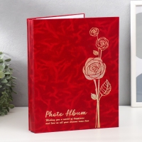 Фотоальбом на 200 фото 10х15 см "Золотая розочка" МИКС 29,5х22,5х3,5 см