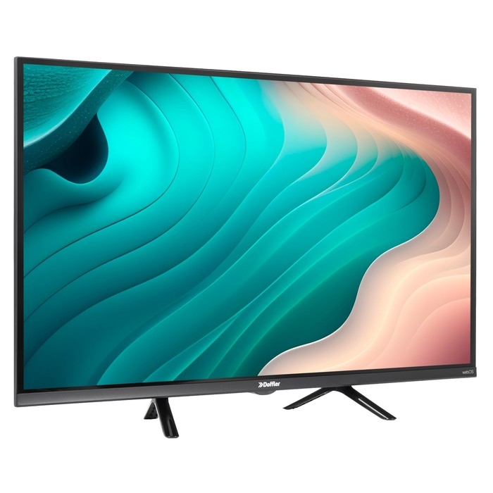 Телевизор Doffler 32GHS55, 32 Телевизор Doffler 32GHS55, 32", 1366x768, DVB-T2/C/S2, HDMI 2, USB 1, Smart TV, черный