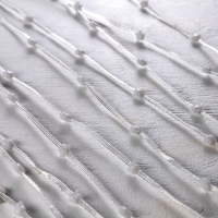 Умная гирлянда &laquo;Нить&raquo; 5 м роса с насадками &laquo;Звёздочки&raquo;, IP20, серебристая нить, 50 LED, пульт ДУ, приложение, свечение RGB, USB