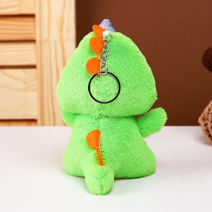 Мягкая игрушка «Дракончик», на брелоке, 12 см, цвет МИКС Мягкая игрушка «Дракончик», на брелоке, 12 см, цвет МИКС