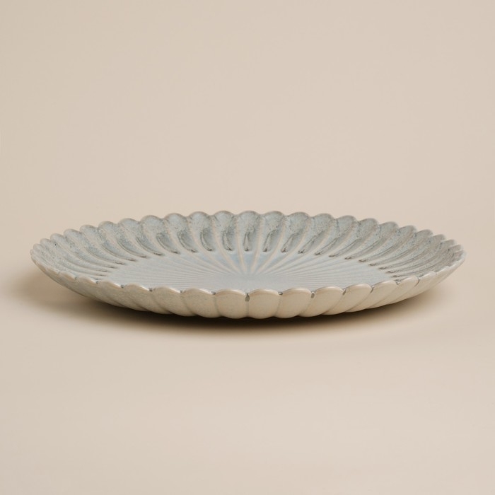 Блюдо для подачи SL Home &laquo;Эхо Крита&raquo;, d=20 см, цвет голубой