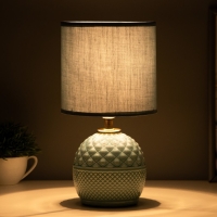 Настольная лампа "Аурелия" Е14 40Вт голубой 15х15х29 см Настольная лампа "Аурелия" Е14 40Вт голубой 15х15х29 см