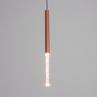 Светильник "Локус бабл" LED 5Вт 4000К матовая медь2х2х40-140см Светильник "Локус бабл" LED 5Вт 4000К матовая медь2х2х40-140см